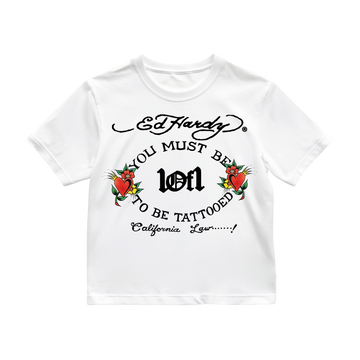 1of1 Ed Hardy "N1RVANA" Off White Tee