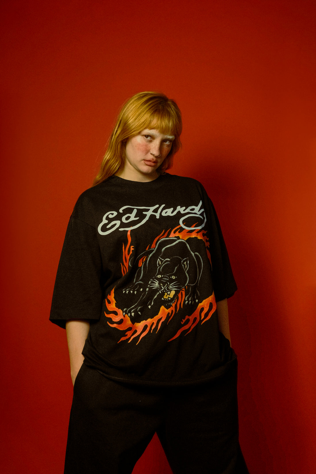 T-Shirt "Panther's Roar" Black