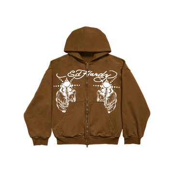 Hoodie "Light Shot" Brown