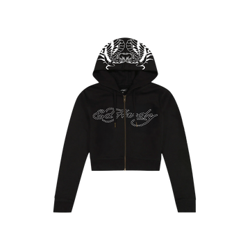 Hoodie Feminino "Two Headed Snake" Black