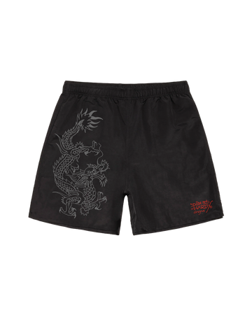 Shorts D'Água Preto "Sol e Sal"