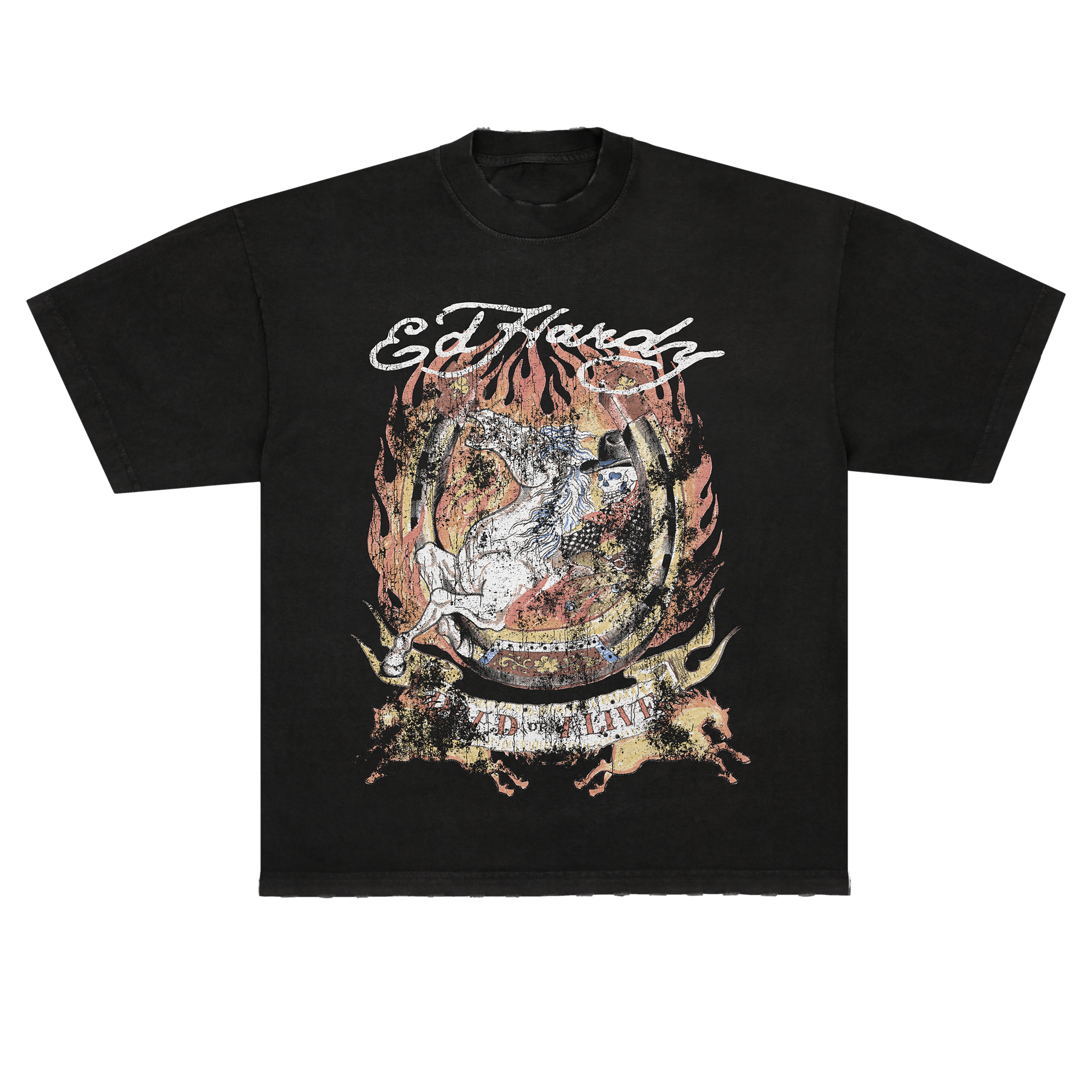 Ed Hardy x Matuê "Horse" Camiseta