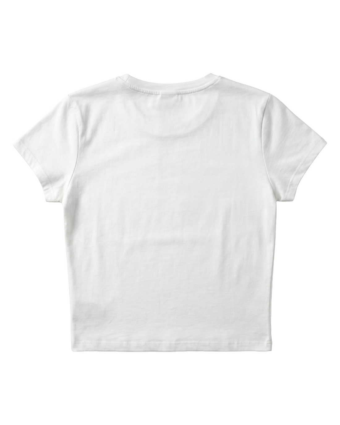 Baby Tee Off White "CA$H OUT" Ed Hardy by Tasha & Tracie