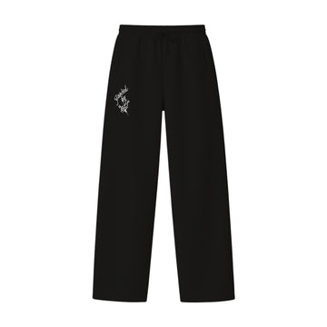 Calça de Moletom Preta "Panther Attack"