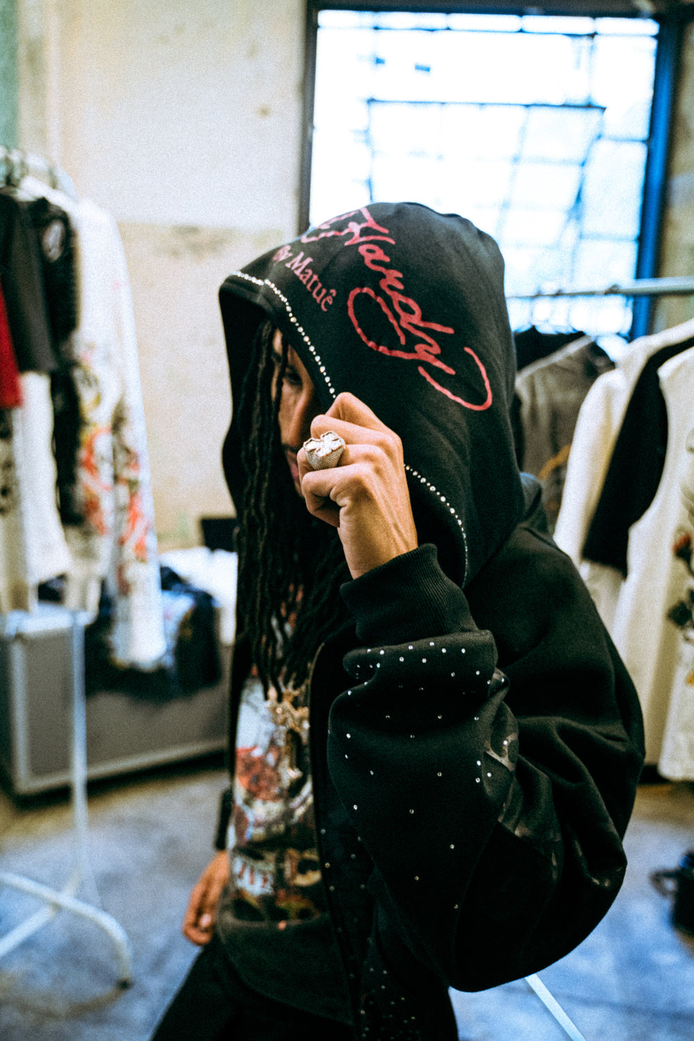 Moletom Zip Up Preto 