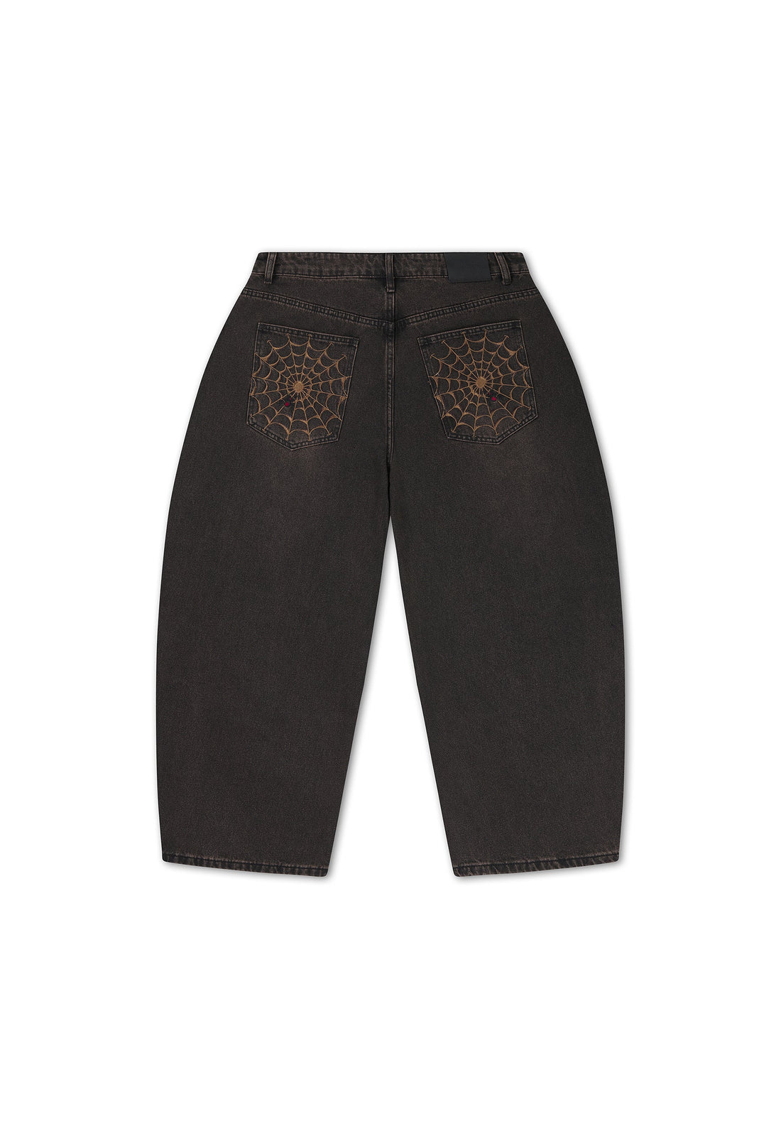 Calça Jeans Balloon Marrom Ed Hardy Unissex