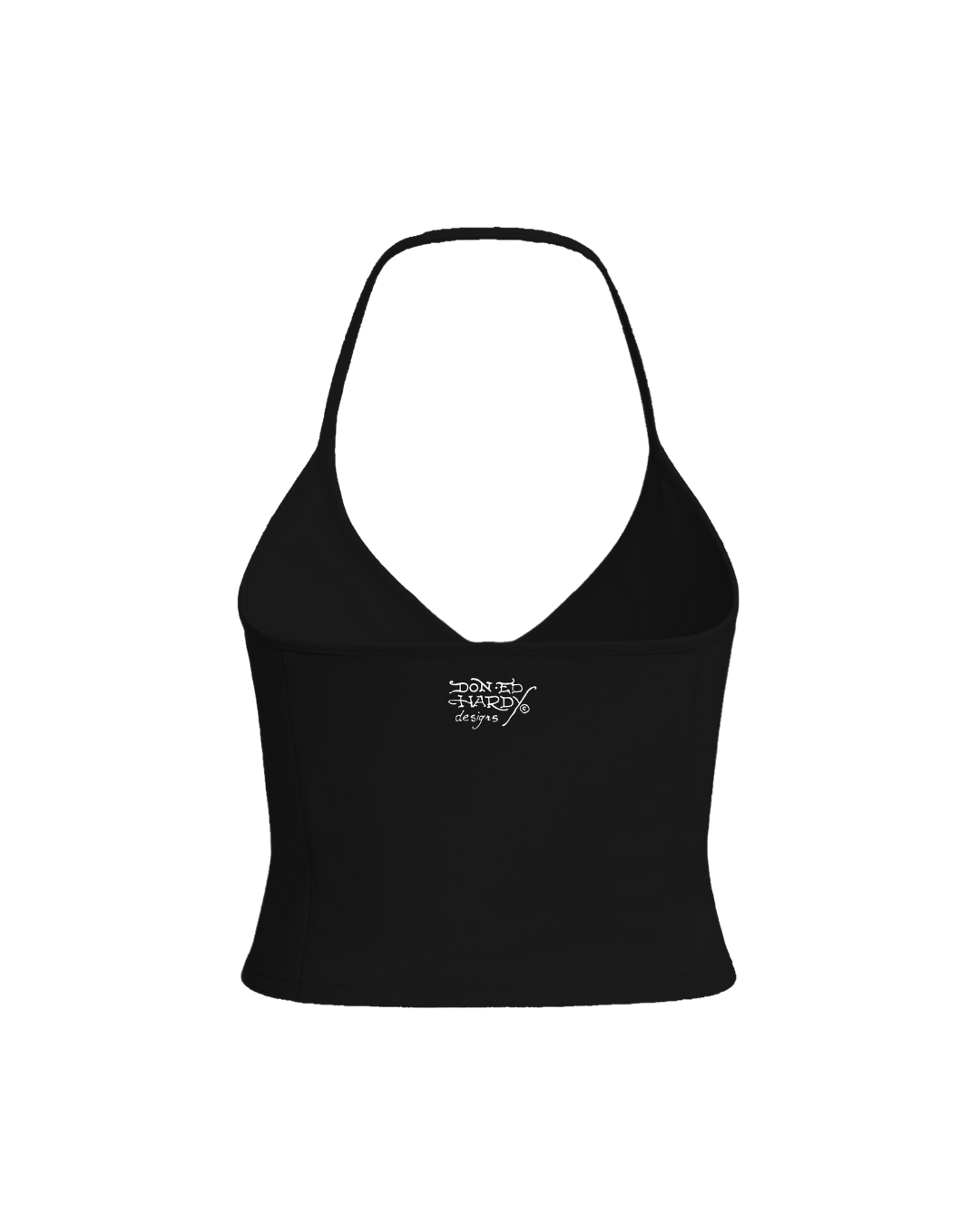 Blusa frente única Preto "Blue Hearts"