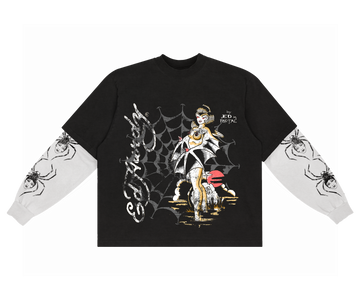 Ed Hardy x Matuê "Tarantula" Manga Longa Masculino