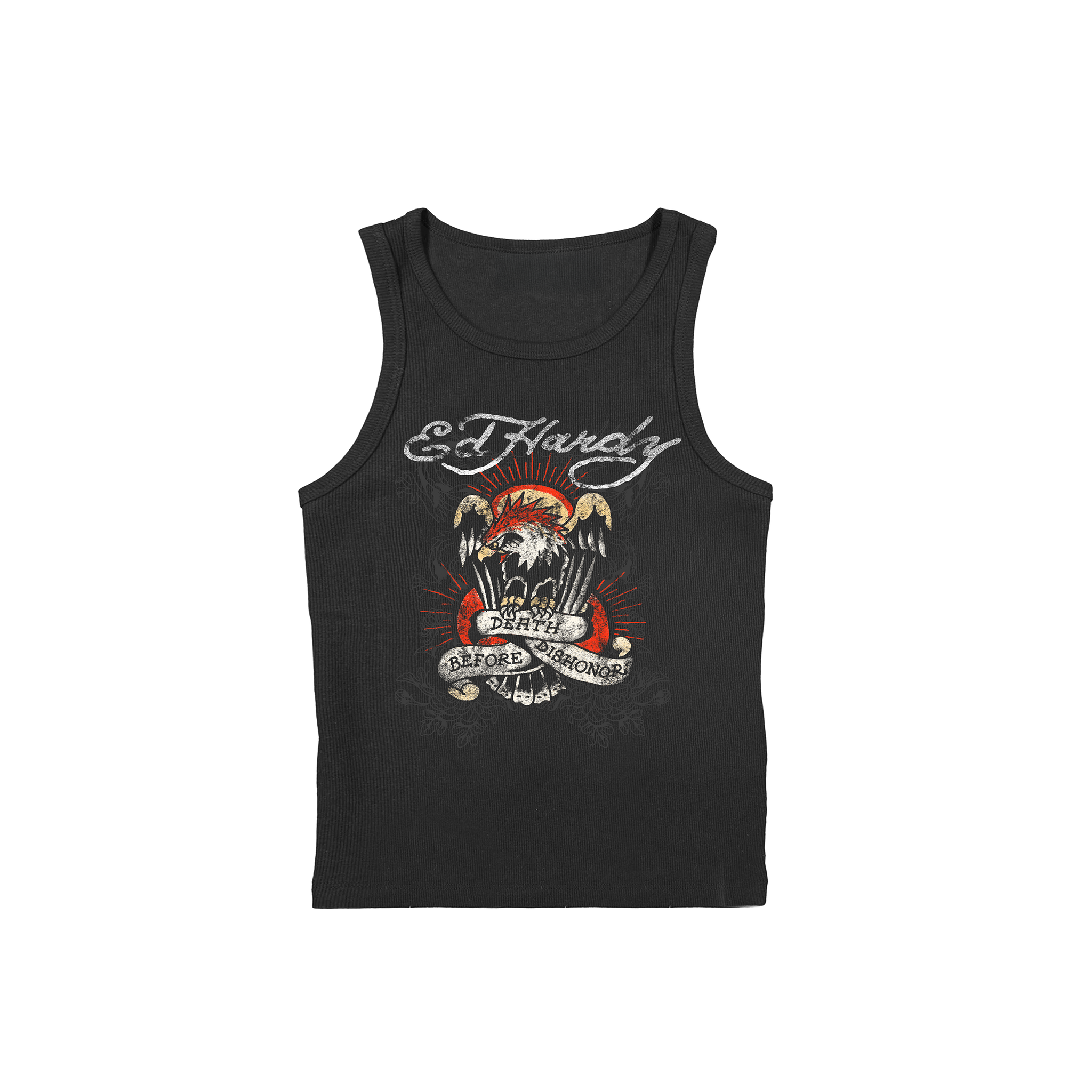 Ed Hardy x Matuê "Death Before Dishonor" Regata Masculina