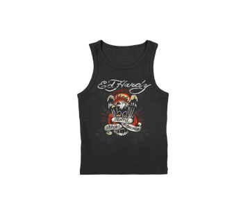 Ed Hardy x Matuê "Death Before Dishonor" Regata Masculina