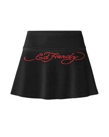 Shorts Saia Preto "Ed Hardy 00's"