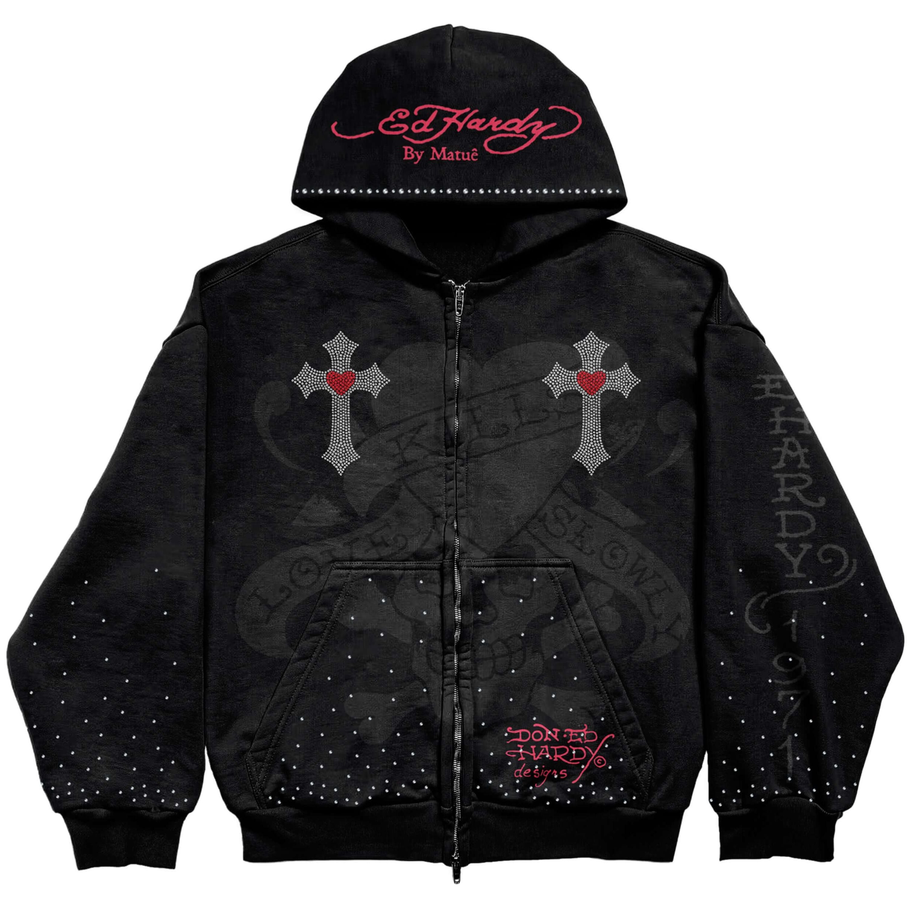 Moletom Zip Up Preto 