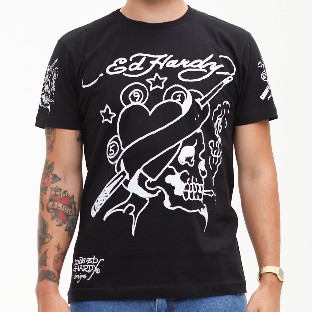 CAMISETA CONTRAST TEE ED HARDY