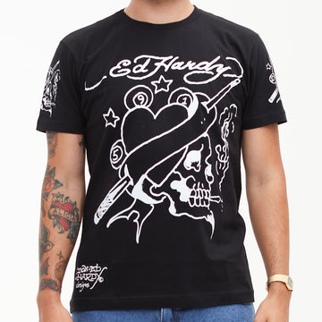 CAMISETA CONTRAST TEE ED HARDY