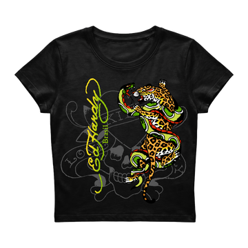 Baby Tee "Wild Brasil" Preta
