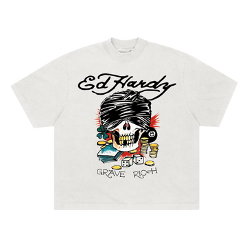 T-Shirt "Grave Rich" White