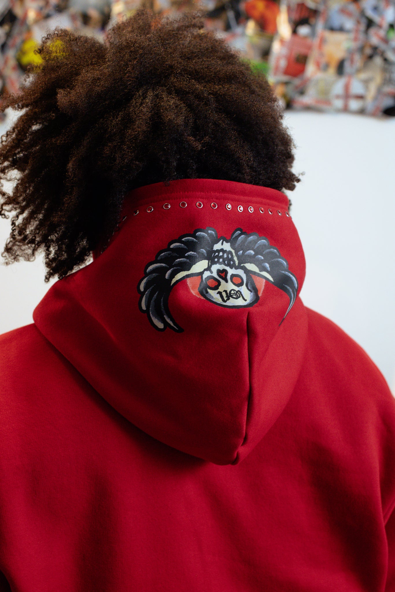 Hoodie Zip Vermelho 