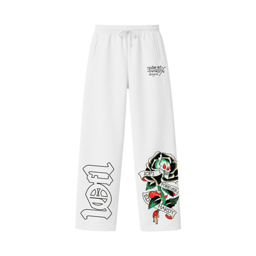 Calça de Moletom Off White "1OF1 Forever" Ed Hardy & 1OF1 Exclusivist