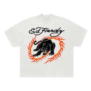 T-Shirt "Panther's Roar" White