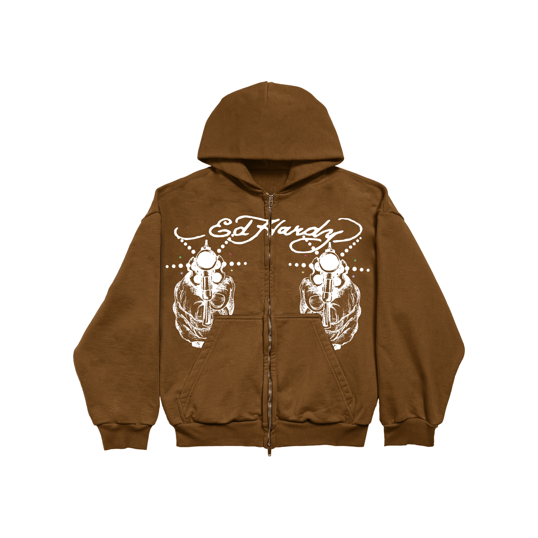 Hoodie "Light Shot" Brown