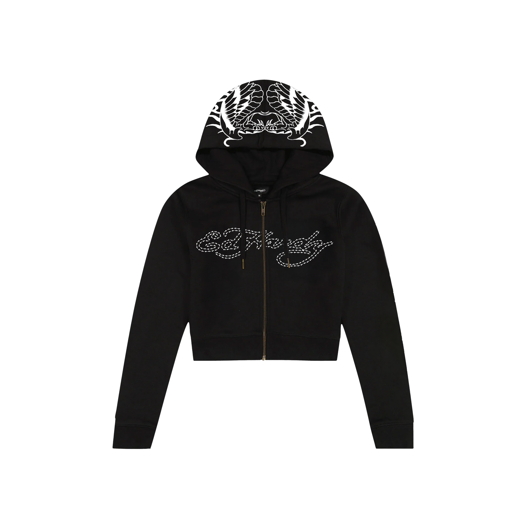 Hoodie Feminino "Two Headed Snake" Black