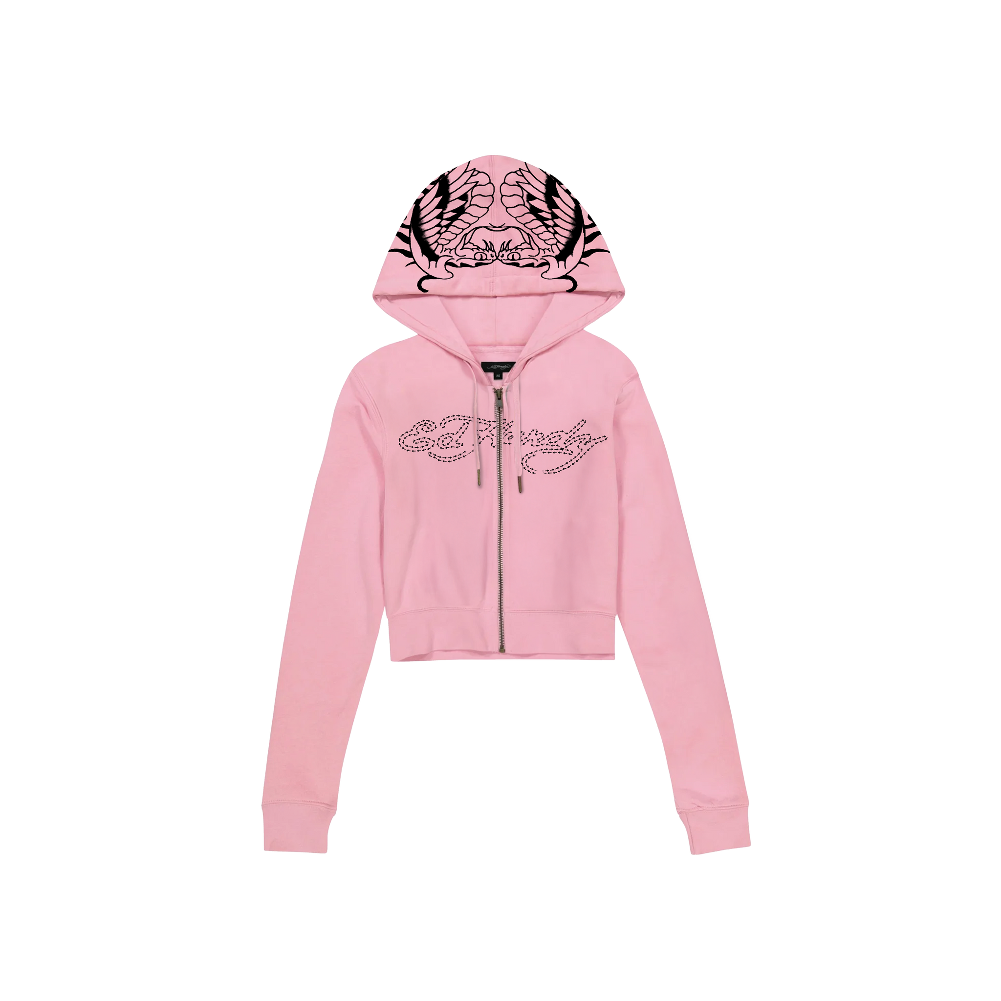 Hoodie Feminino "Two Headed Snake" Pink